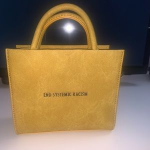 Brandon Blackwood ESR TOTE: Yellow Wax Denim